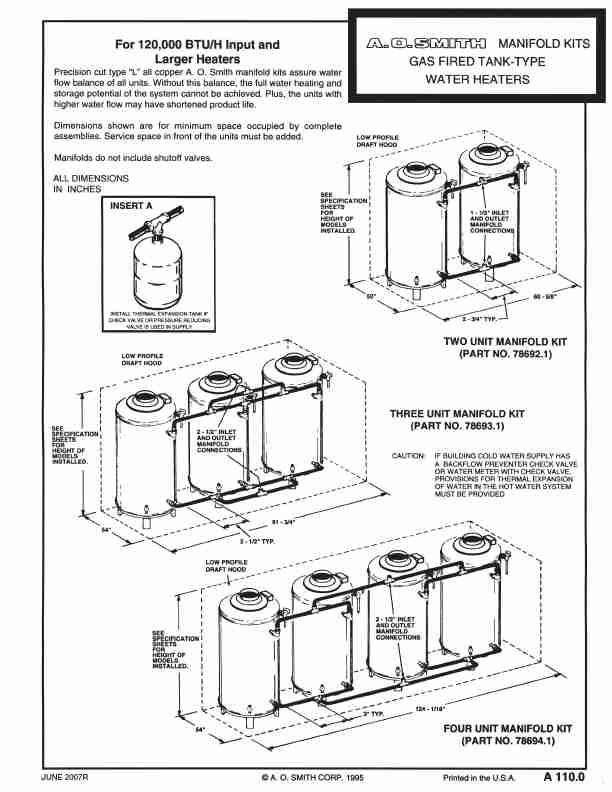 A O  Smith Water Heater Gas Fired Tank-type Water Heater-page_pdf